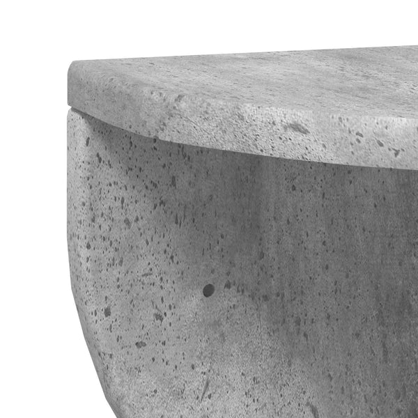 Wandregal Beton Grau 48 cm