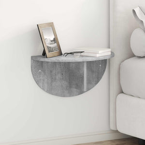 Wandregal Beton Grau 48 cm