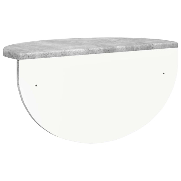 Wandregal Beton Grau 48 cm