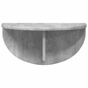 Wandregal Beton Grau 48 cm