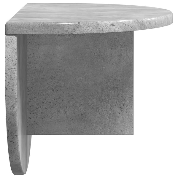 Wandregal Beton Grau 48 cm