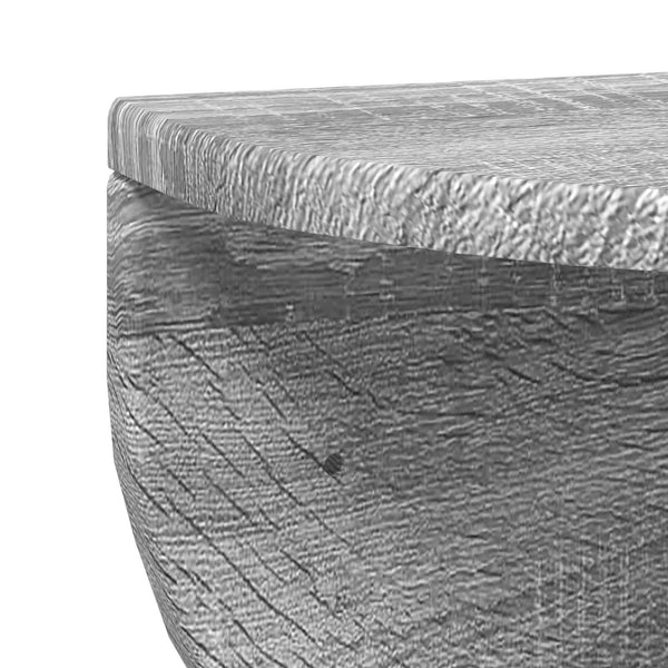 Wandregal Grau Sonoma 48x24x24 cm