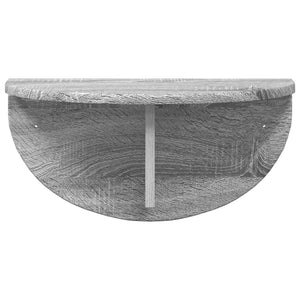 Wandregal Grau Sonoma 48x24x24 cm