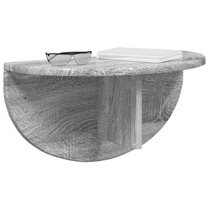 Wandregal Grau Sonoma 48x24x24 cm
