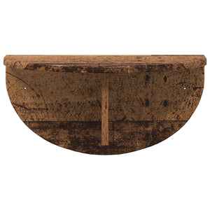Wandregal Altholz 48x24 cm