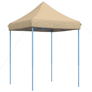 Beiges Partyzelt 200x200 cm