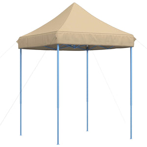 Beiges Partyzelt 200x200 cm