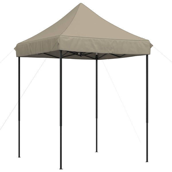 Partyzelt Taupe 200x200 cm Oxford-Gewebe