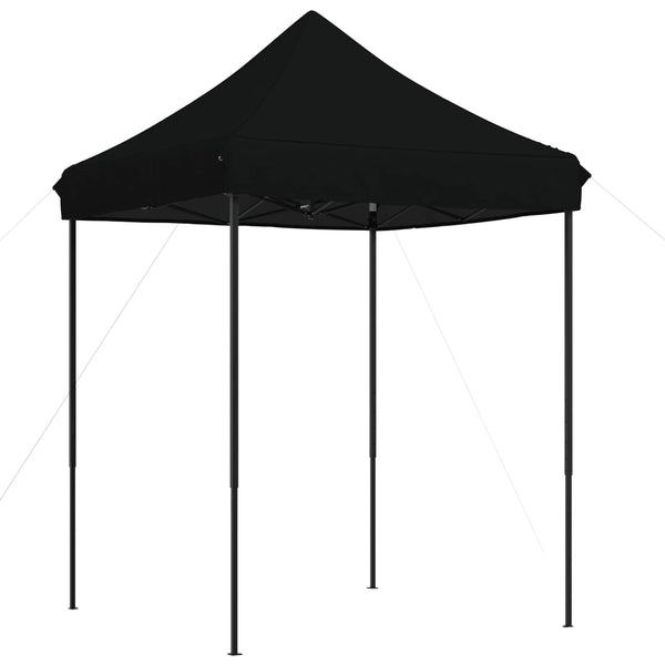 Schwarzes Partyzelt 200x200 cm