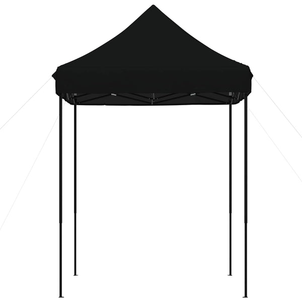 Schwarzes Partyzelt 200x200 cm