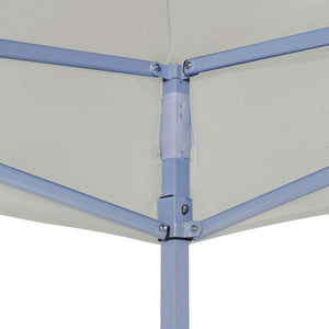 Creme Partyzelt 291x291 cm Oxford-Stoff