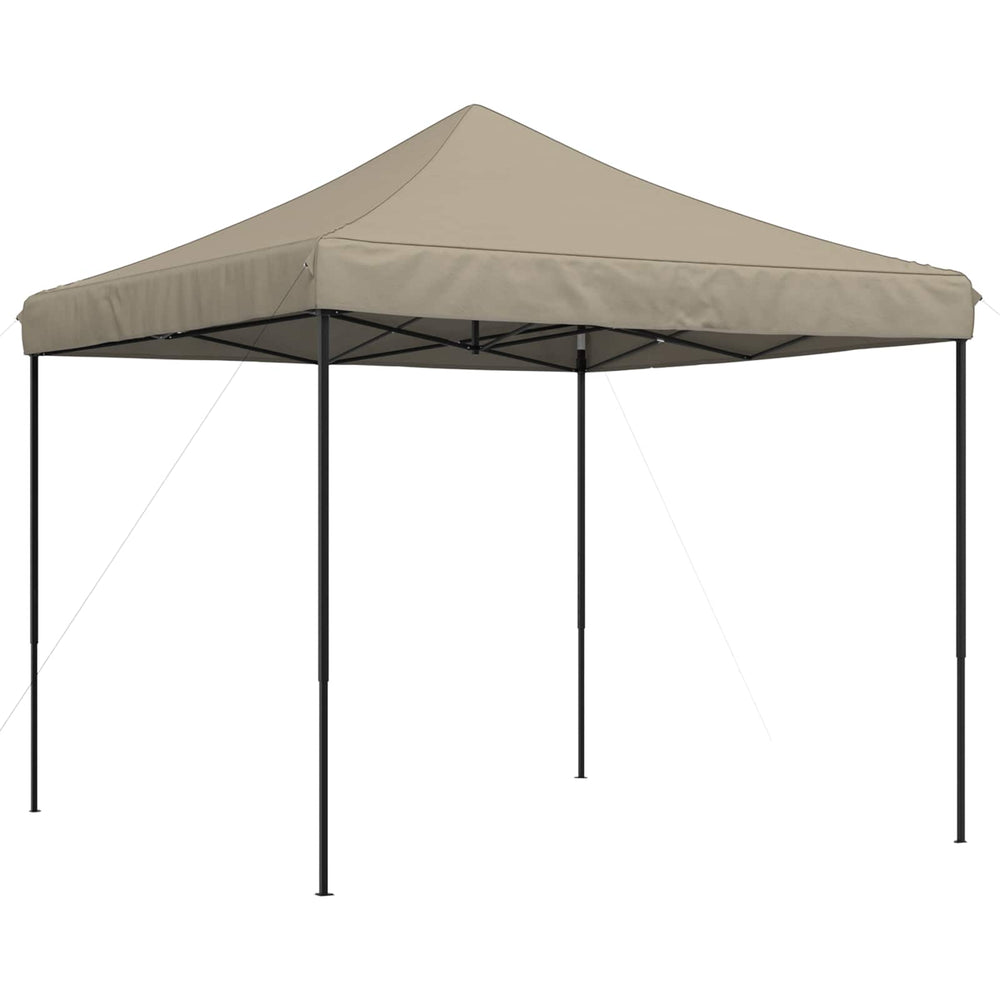 Party Zelt Taupe Oxford-Stoff 292x292 cm