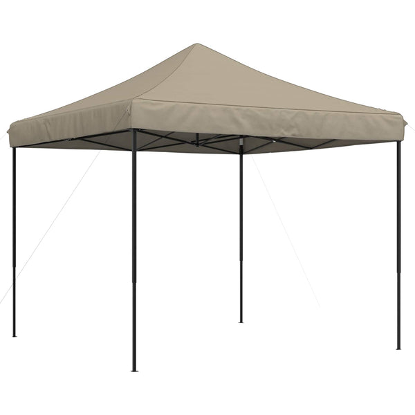 Party Zelt Taupe Oxford-Stoff 292x292 cm