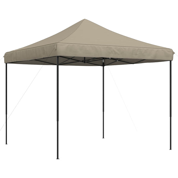 Party Zelt Taupe Oxford-Stoff 292x292 cm