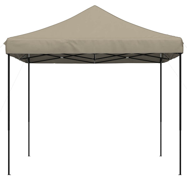 Party Zelt Taupe Oxford-Stoff 292x292 cm