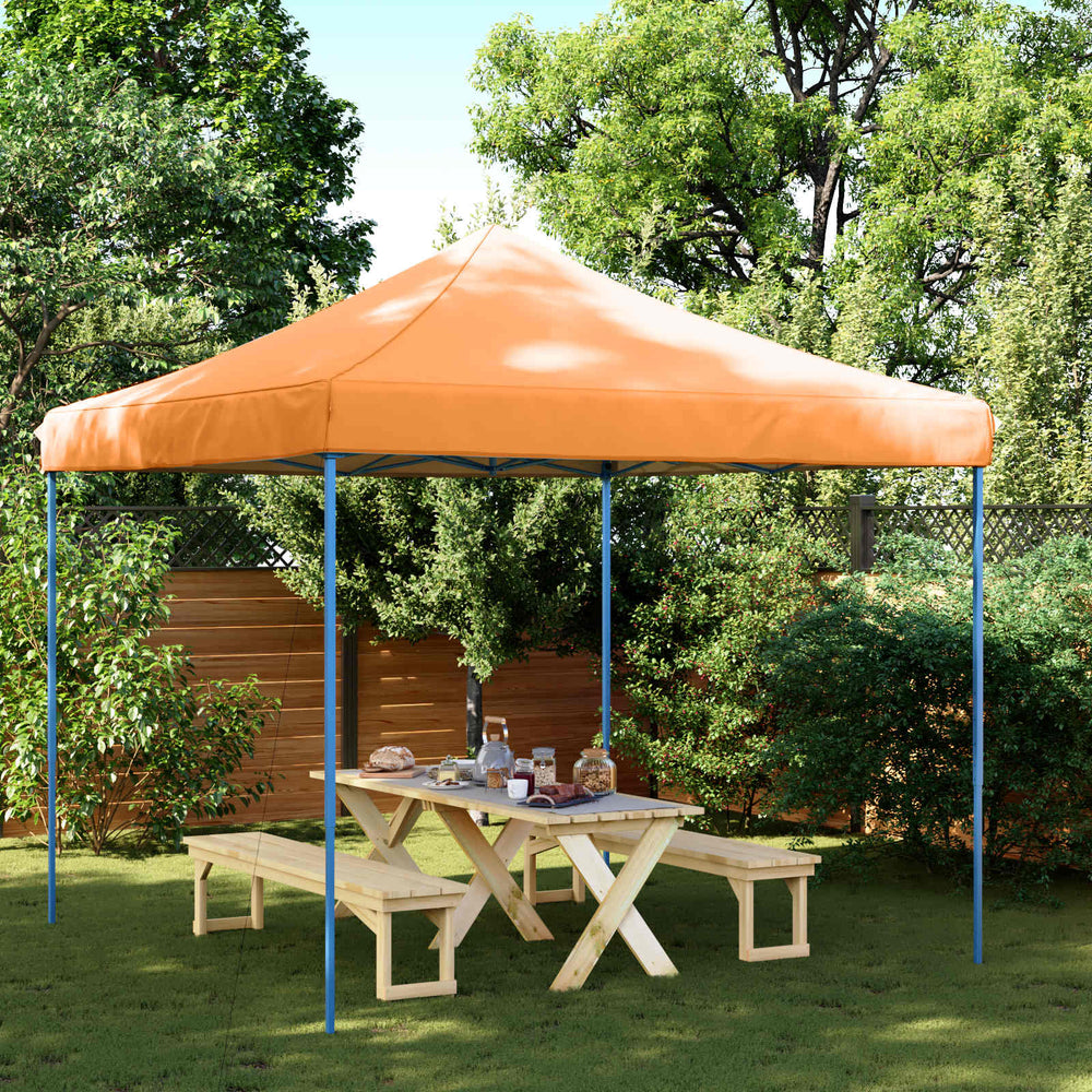 Orange Partyzelt 292x292 cm