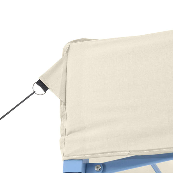 Creme Partyzelt Oxford-Stoff 280x410 cm