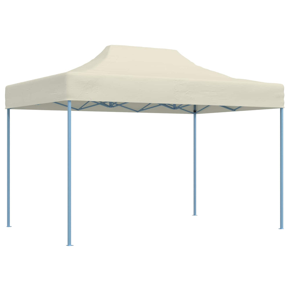 Creme Partyzelt Oxford-Stoff 280x410 cm