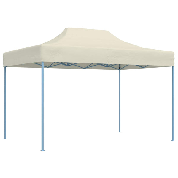 Creme Partyzelt Oxford-Stoff 280x410 cm