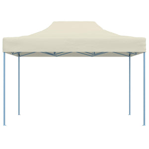 Creme Partyzelt Oxford-Stoff 280x410 cm