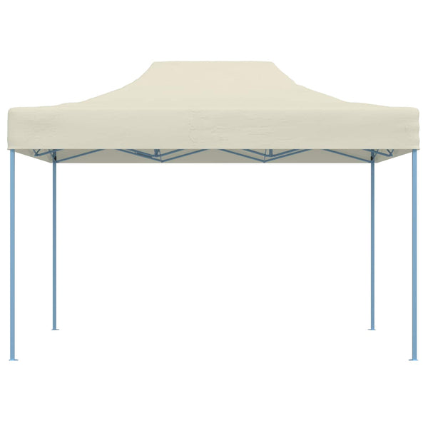 Creme Partyzelt Oxford-Stoff 280x410 cm