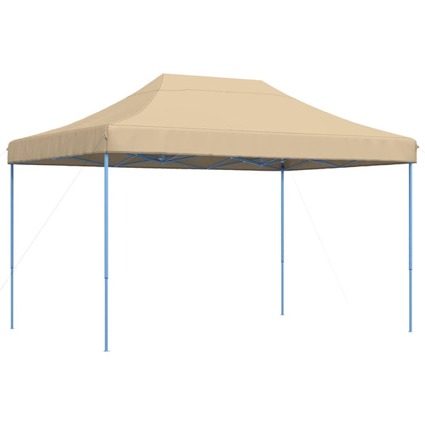 Beiges Partyzelt 279x410 cm Oxford-Gewebe