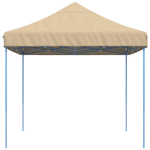 Beiges Partyzelt 279x410 cm Oxford-Gewebe