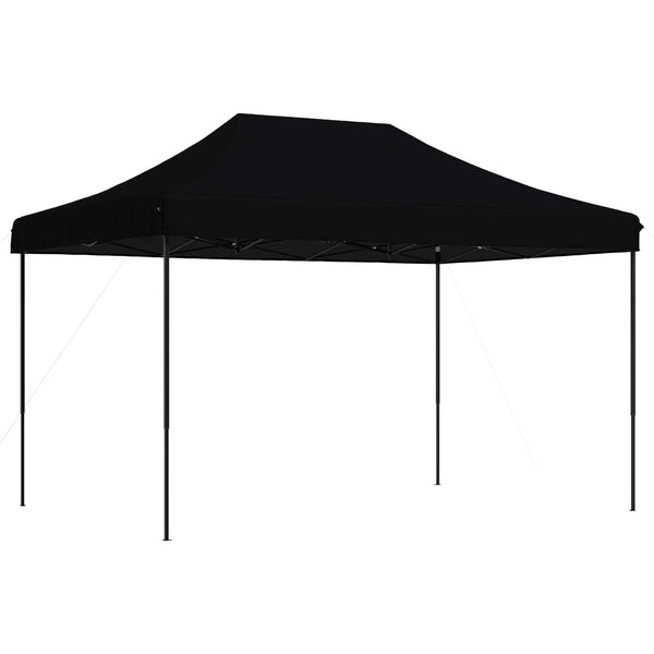 Schwarzes Partyzelt 279x410 cm Oxford-Gewebe