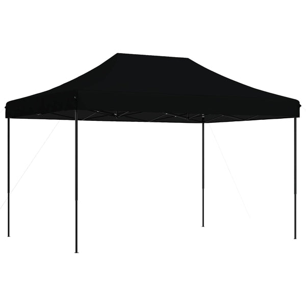 Schwarzes Partyzelt 279x410 cm Oxford-Gewebe