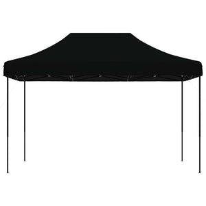 Schwarzes Partyzelt 279x410 cm Oxford-Gewebe