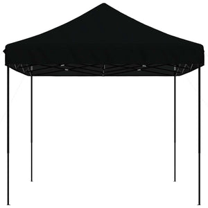 Schwarzes Partyzelt 279x410 cm Oxford-Gewebe