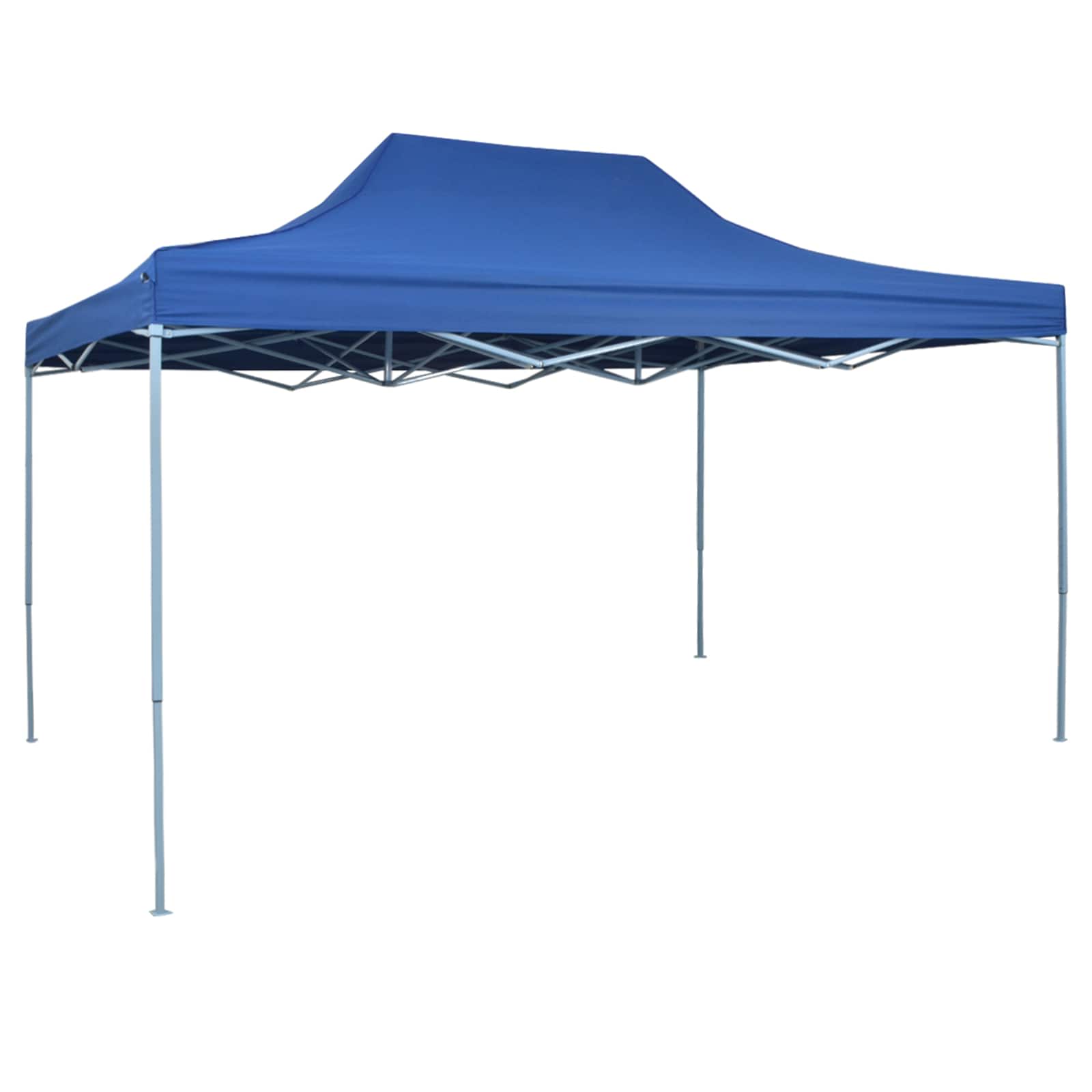 Tente de fête vidaXL bleue 291 x 431 x 315 cm tissu Oxford