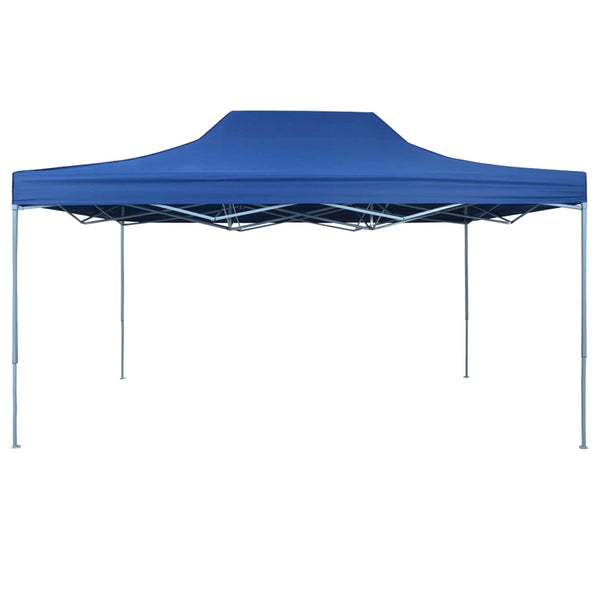 Tente de fête vidaXL bleue 291 x 431 x 315 cm tissu Oxford