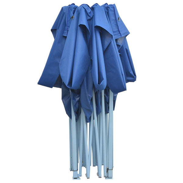 Tente de fête vidaXL bleue 291 x 431 x 315 cm tissu Oxford