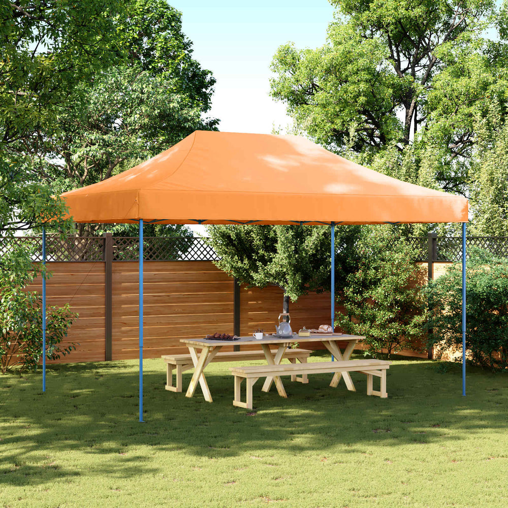Orangefarbenes Partyzelt, 292 x 440 cm