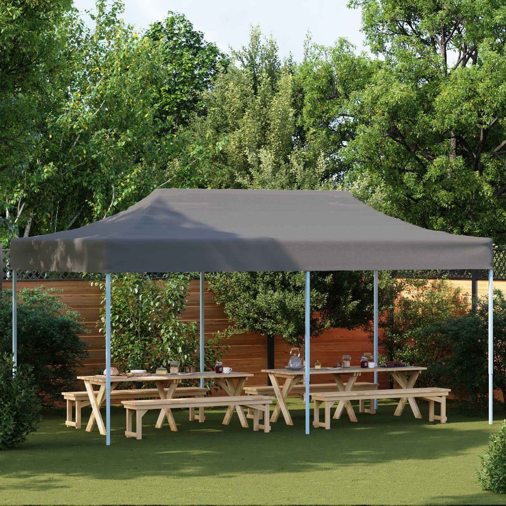 Anthrazit Partyzelt 291x580 cm Oxford-Gewebe
