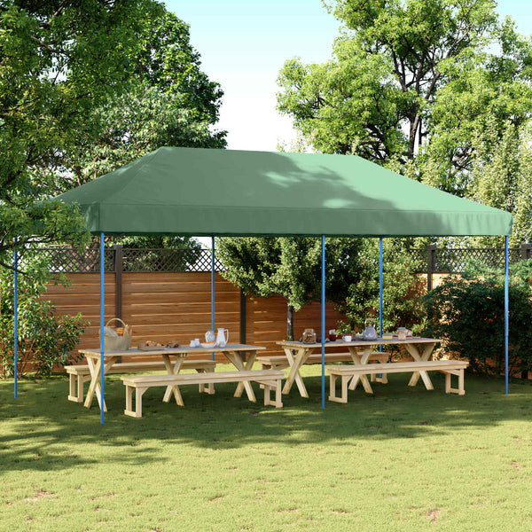 Grünes Partyzelt Oxford-Stoff 292x580 cm