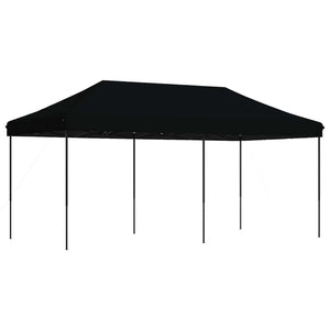 vidaXL Tonnelle de réception noire 292 x 580 x 315 cm Tissu Oxford