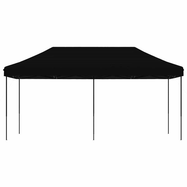 vidaXL Tonnelle de réception noire 292 x 580 x 315 cm Tissu Oxford
