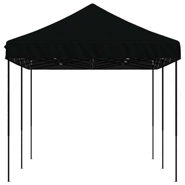 vidaXL Tonnelle de réception noire 292 x 580 x 315 cm Tissu Oxford