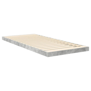 Bodenbettrahmen Beton Grau 75x190 cm