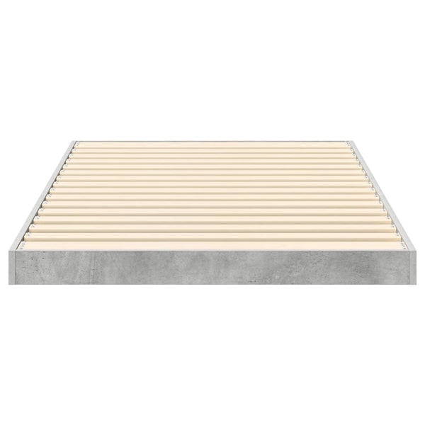 Bodenbettrahmen Beton Grau 75x190 cm