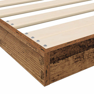 Bodenbettrahmen Altholz 75x190 cm