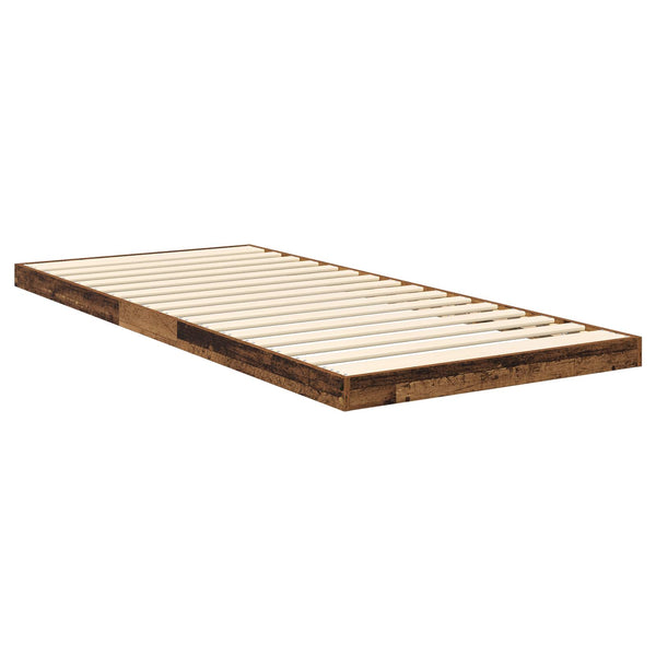 Bodenbettrahmen Altholz 90x190 cm