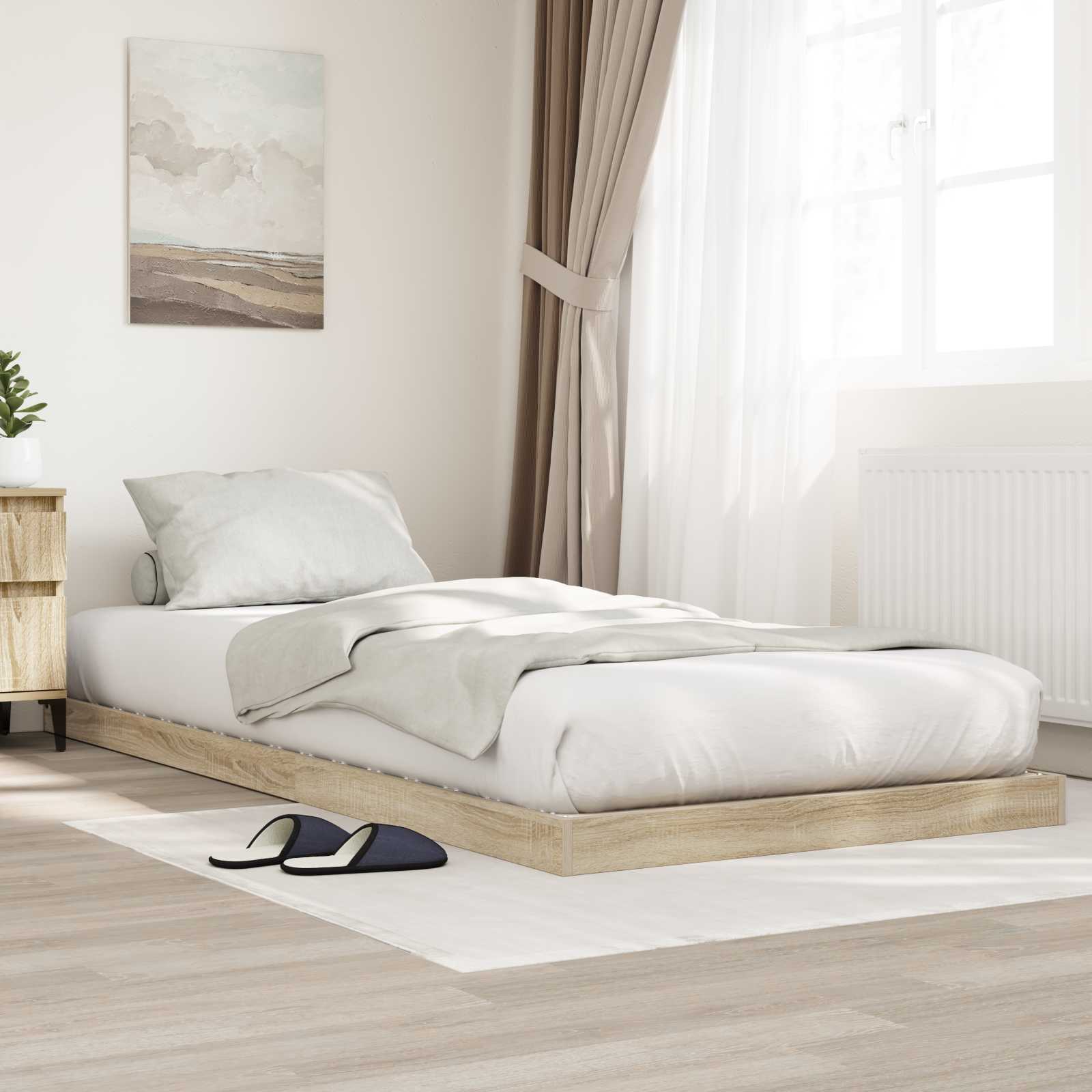 Sonoma Bodenbettrahmen 80x200 cm