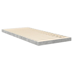 Bodenbettrahmen 80x200 cm Beton Grau