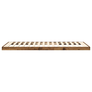 Bodenbettrahmen 80x200 Altholz-Optik