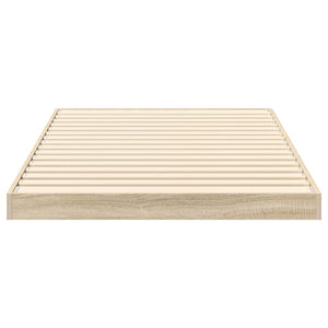 Bodenbettrahmen Sonoma Eiche 90x200 cm
