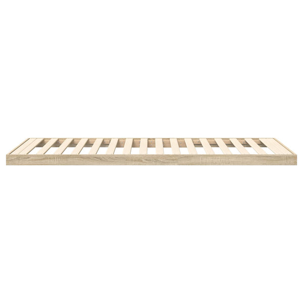 Bodenbettrahmen Sonoma Eiche 90x200 cm