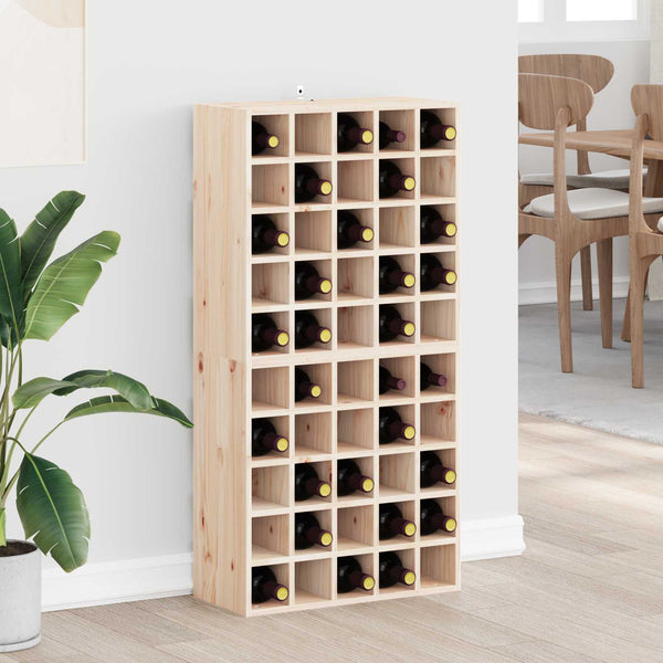 Weinregal aus Kiefernholz, 2er Set